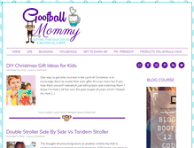 Tablet Screenshot of goofballmommy.com